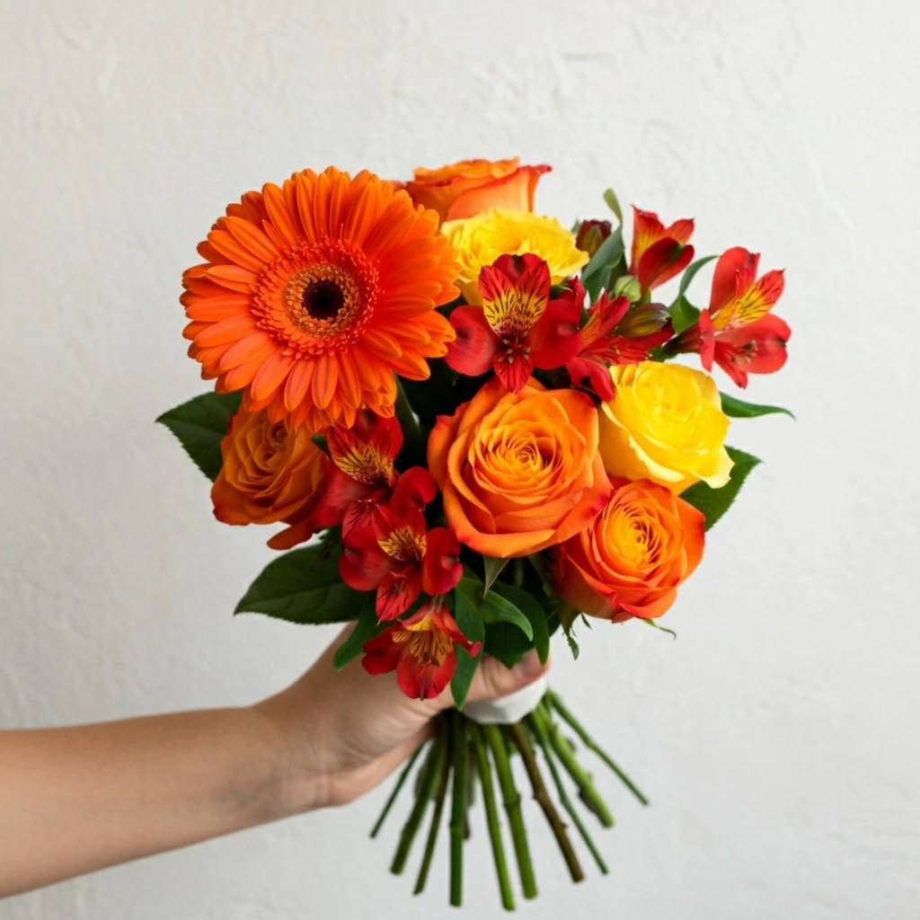 Energia Laranja (Gérberas laranjas)